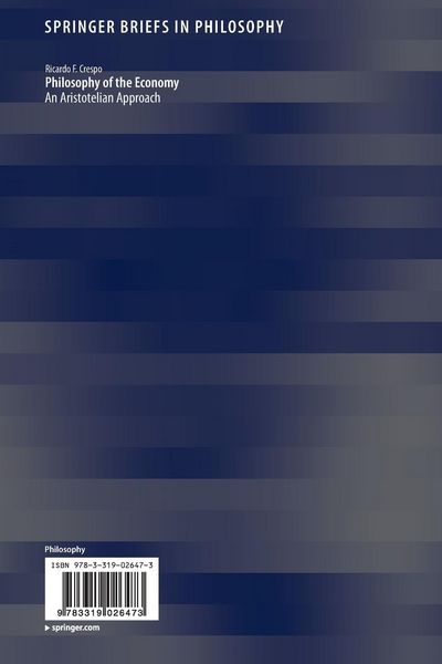 Produktbild: Philosophy of the Economy