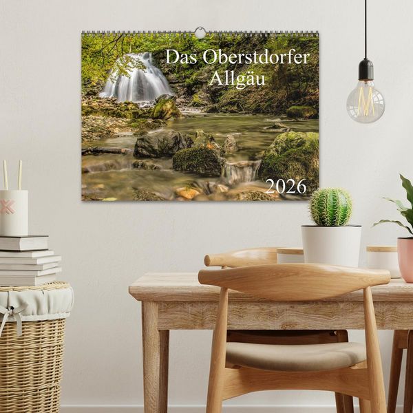 Produktbild: Das Oberstdorfer Allg&auml;u (Wandkalender 2026 DIN A3 quer), CALVENDO Monatskalender