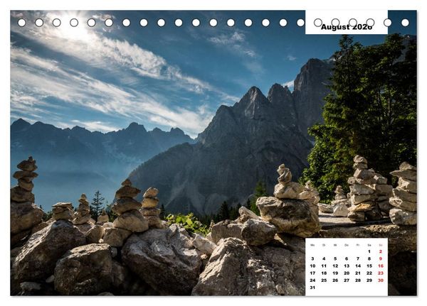Produktbild: Faszination Ostalpen - von Berchtesgaden bis Slowenien (Tischkalender 2026 DIN A5 quer), CALVENDO Monatskalender