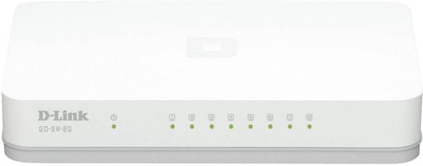 D-Link GO-SW-8G Netzwerk Switch 8 Port 1 GBit/s