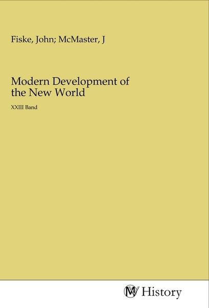 Produktbild: Modern Development of the New World