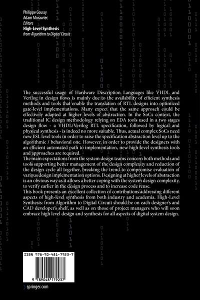 Produktbild: High-Level Synthesis