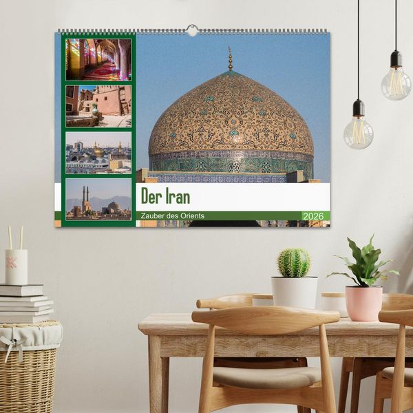 Produktbild: Der Iran - Zauber des Orients (Wandkalender 2026 DIN A2 quer), CALVENDO Monatskalender