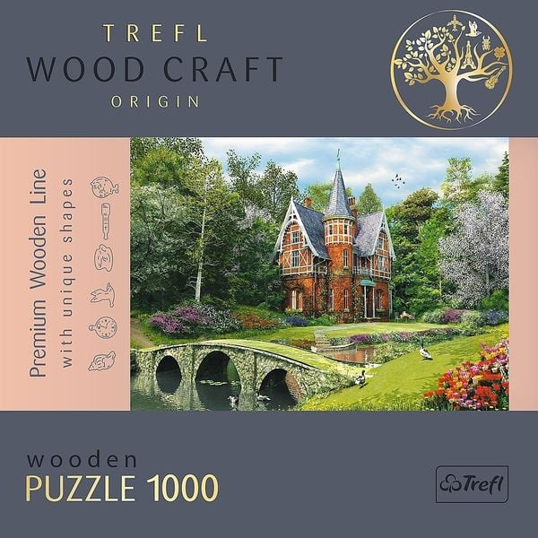 Trefl - Holzpuzzle 1000 - Viktorianisches Haus