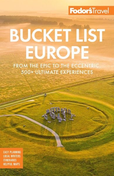 Produktbild: Fodor's Bucket List Europe