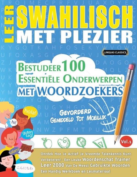 Produktbild: LEER SWAHILISCH MET PLEZIER - GEVORDERD