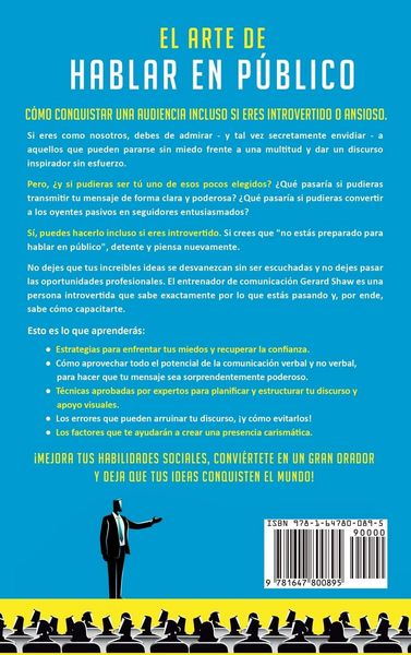 Produktbild: El arte de hablar en p&uacute;blico