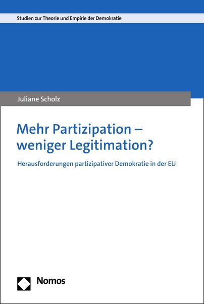 Produktbild: Mehr Partizipation - weniger Legitimation?