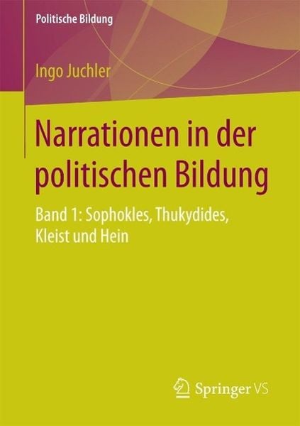 Produktbild: Narrationen in der politischen Bildung