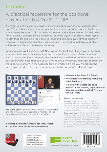 Produktbild: A practical repertoire for the positional player after 1.d4 - Vol. 2