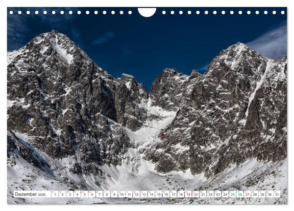 Produktbild: Slowakei - Die Sch&ouml;nheit der Tatra Gebirge (Wandkalender 2026 DIN A4 quer), CALVENDO Monatskalender