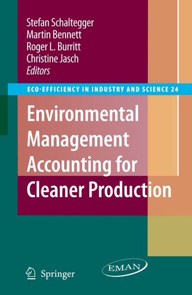 Produktbild: Environmental Management Accounting for Cleaner Production