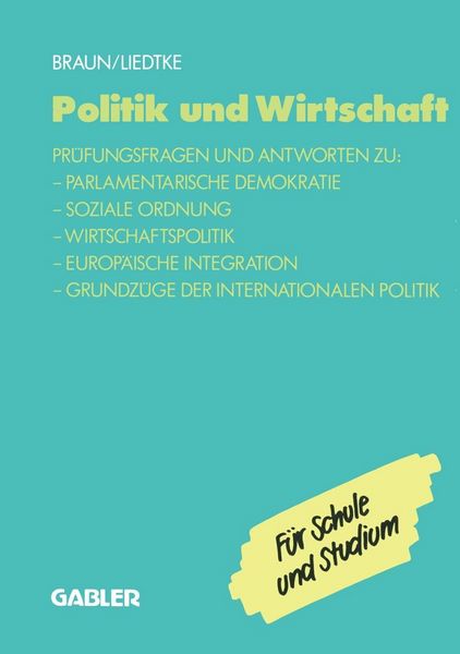 Produktbild: Politik und Wirtschaft