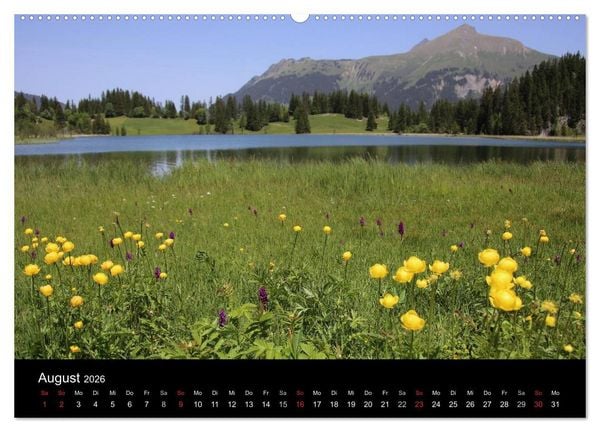 Produktbild: Unterwegs in den Schweizer Bergen - swissmountainview.ch (Wandkalender 2026 DIN A2 quer), CALVENDO Monatskalender
