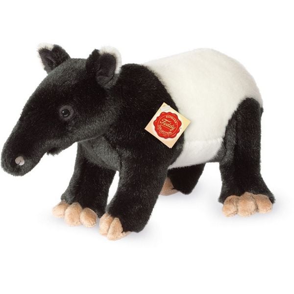 Teddy Hermann 92331 - Tapir Mama stehend, Plüsch, Länge: 32 cm