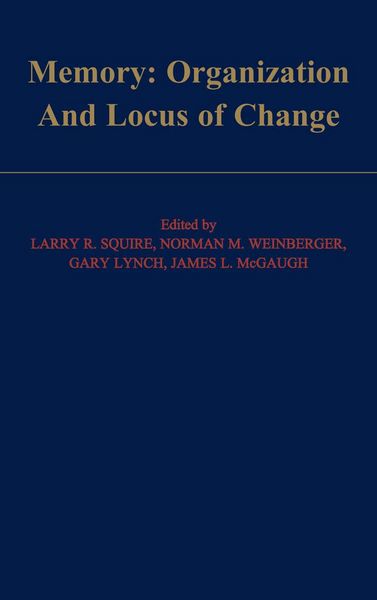 Produktbild: Memory: Organization and Locus of Change