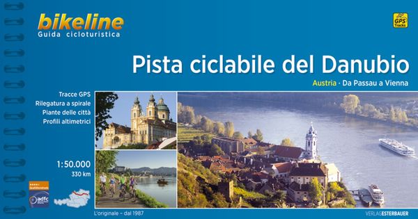 Pista ciclabile del Danubio, Gebundene Ausgabe von , Esterbauer, 9783850007887