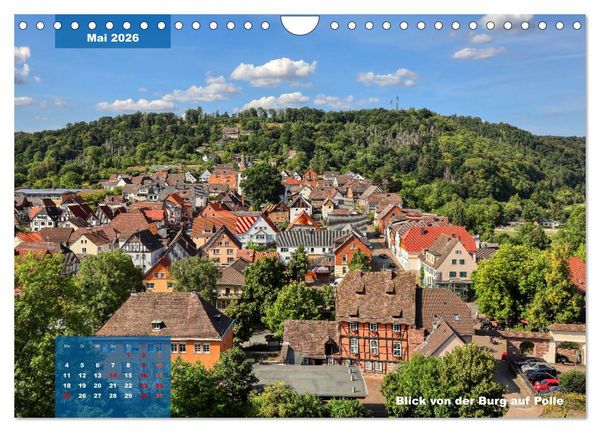 Produktbild: M&auml;rchenhaftes Weserbergland (Wandkalender 2026 DIN A4 quer), CALVENDO Monatskalender
