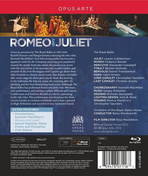 Produktbild: Sergei Prokofiev - Romeo and Juliet