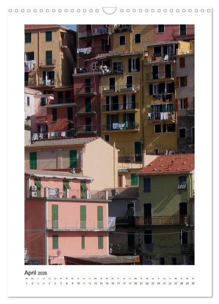 Produktbild: Weltkulturerbe Cinque Terre, Ligurien (Wandkalender 2026 DIN A3 hoch), CALVENDO Monatskalender
