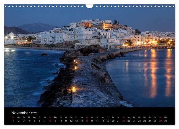 Produktbild: Die Kykladen (Wandkalender 2026 DIN A3 quer), CALVENDO Monatskalender