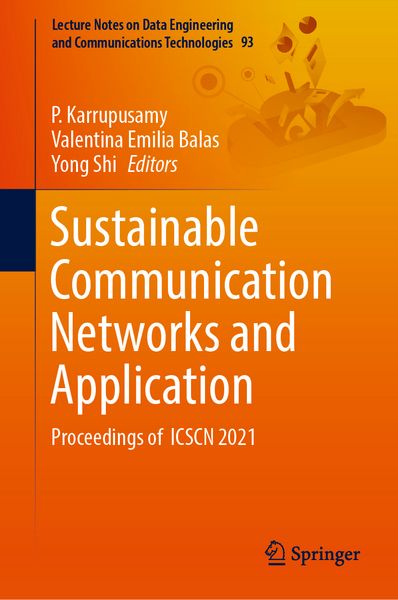 Produktbild: Sustainable Communication Networks and Application