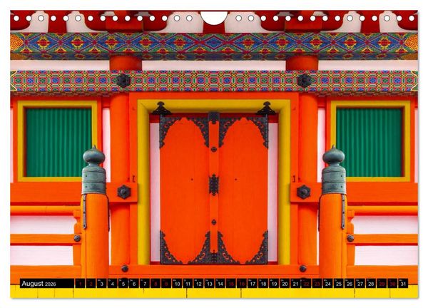 Produktbild: Kyotos Tempel - Bilder aus Japan (Wandkalender 2026 DIN A4 quer), CALVENDO Monatskalender