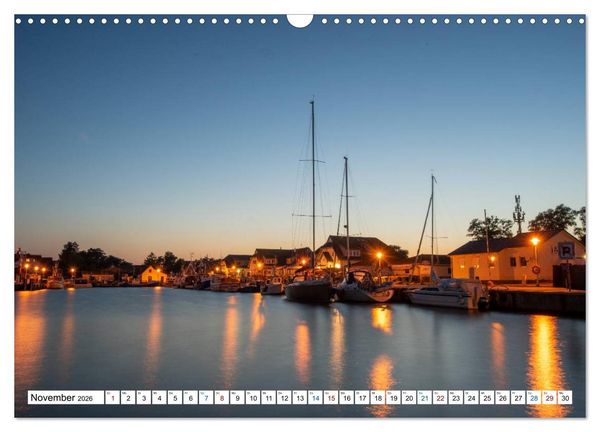Produktbild: Schiff und Segel - HIDDENSEE (Wandkalender 2026 DIN A3 quer), CALVENDO Monatskalender