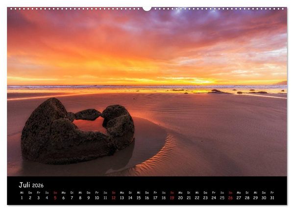 Produktbild: Sehnsucht nach Neuseeland (hochwertiger Premium Wandkalender 2026 DIN A2 quer), Kunstdruck in Hochglanz