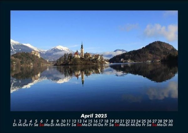 Produktbild: Die Seen der Erde 2025 Fotokalender DIN A5
