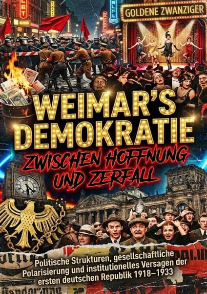 Produktbild: Weimars Demokratie zwischen Hoffnung und Zerfall