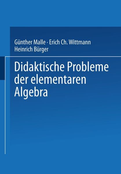 Produktbild: Didaktische Probleme der elementaren Algebra