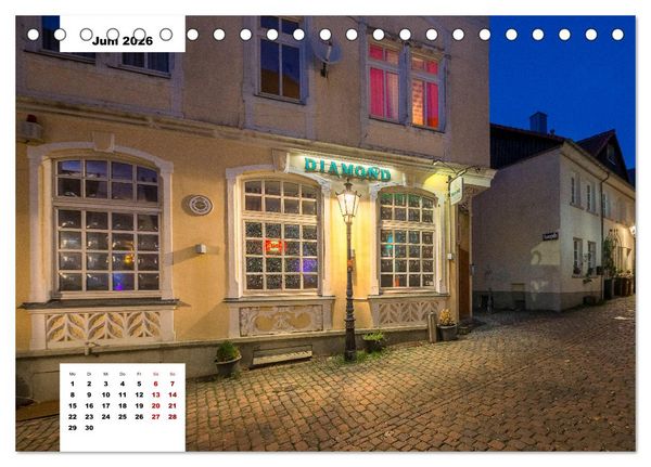 Produktbild: L&uuml;denscheid - Die Altstadt 2026 (Tischkalender 2026 DIN A5 quer), CALVENDO Monatskalender