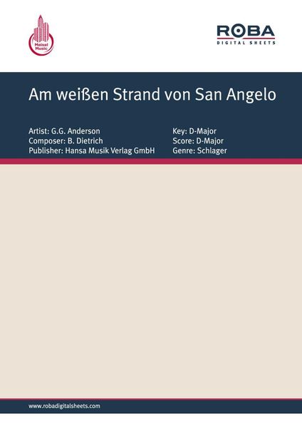 Produktbild: Am wei&szlig;en Strand von San Angelo