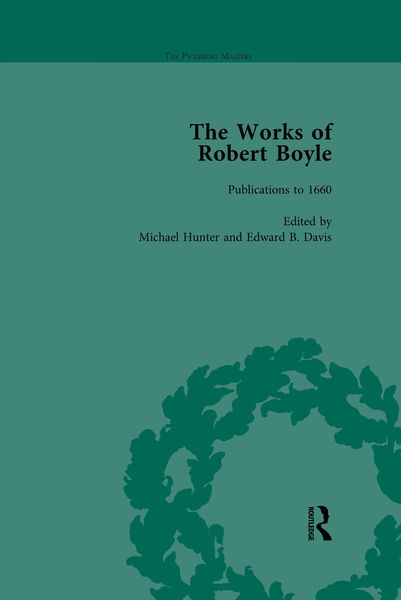 Produktbild: The Works of Robert Boyle, Part I Vol 1