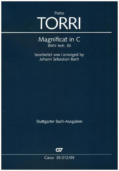 Produktbild: Magnificat in C, Klavierauszug