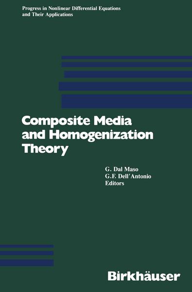 Produktbild: Composite Media and Homogenization Theory