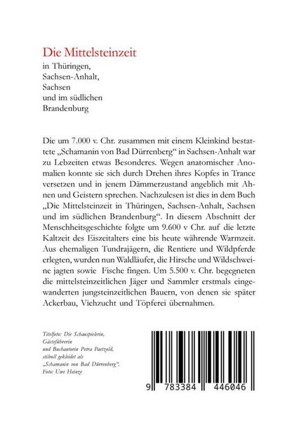 Produktbild: Die Mittelsteinzeit in Th&uuml;ringen, Sachsen-Anhalt, Sachsen und im s&uuml;dlichen Brandenburg