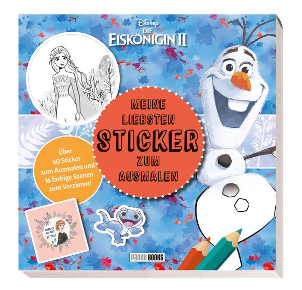 Produktbild: Disney Die Eiskönigin 2: Meine liebsten Sticker zum Ausmalen