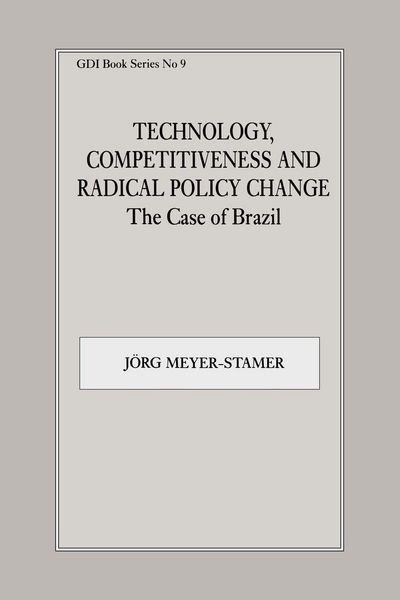 Produktbild: Technology, Competitiveness and Radical Policy Change