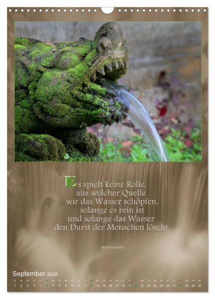 Produktbild: G&ouml;tter, D&auml;monen und Weisheiten aus Fernost (Wandkalender 2026 DIN A3 hoch), CALVENDO Monatskalender