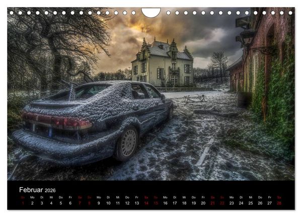 Produktbild: Auch von au&szlig;en haben Lost Places ihren Charme (Wandkalender 2026 DIN A4 quer), CALVENDO Monatskalender