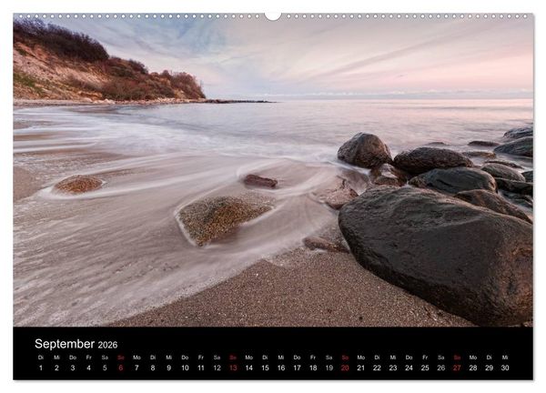 Produktbild: Ostsee erleben (hochwertiger Premium Wandkalender 2026 DIN A2 quer), Kunstdruck in Hochglanz