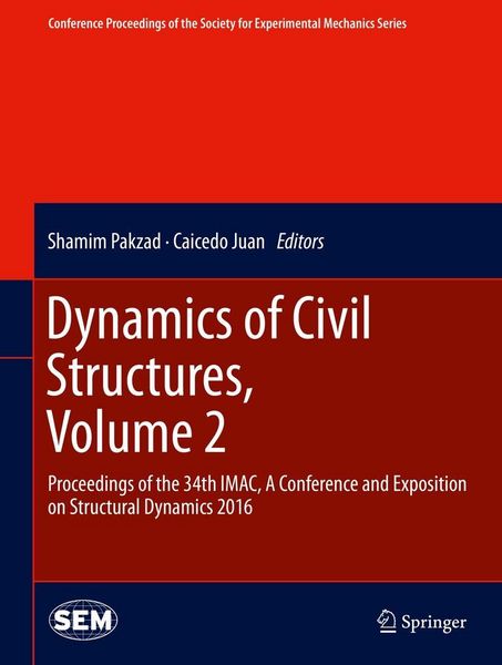 Produktbild: Dynamics of Civil Structures, Volume 2