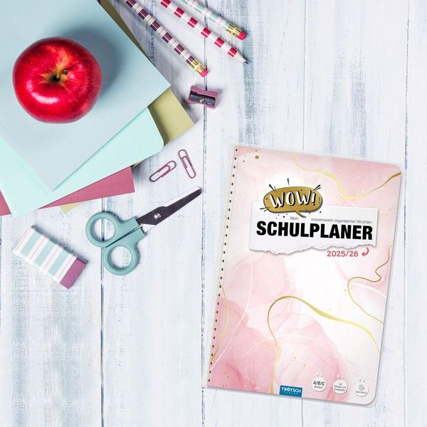 Produktbild: Tr&ouml;tsch Schulplaner WOW Marble 25/26