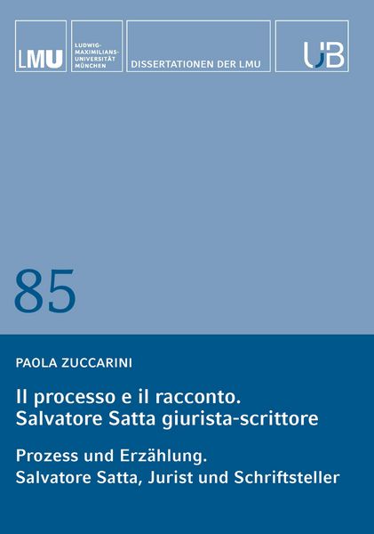 Produktbild: Il processo e il racconto. Salvatore Satta giurista-scrittore