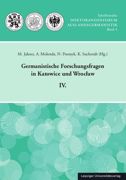 Produktbild: Germanistische Forschungsfragen in Katowice und Wrocław IV.