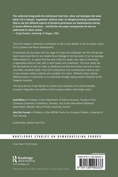 Produktbild: Towards a Segmented European Political Order