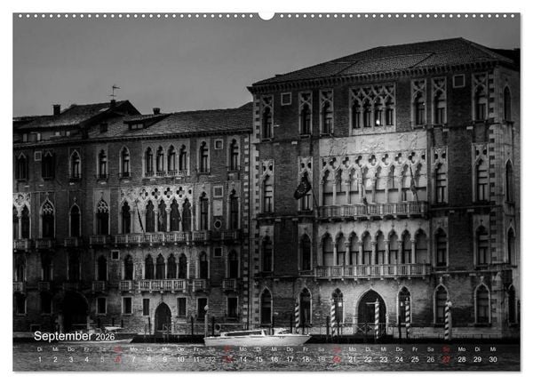 Produktbild: Venedig - Licht und Schatten (Wandkalender 2026 DIN A2 quer), CALVENDO Monatskalender