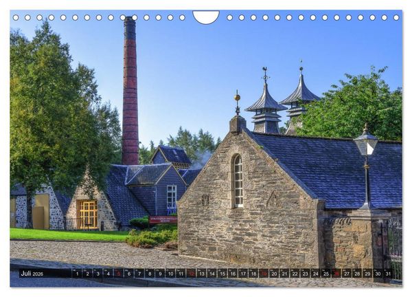 Produktbild: Whisky Distillery - Schottische Brennereien (Wandkalender 2026 DIN A4 quer), CALVENDO Monatskalender